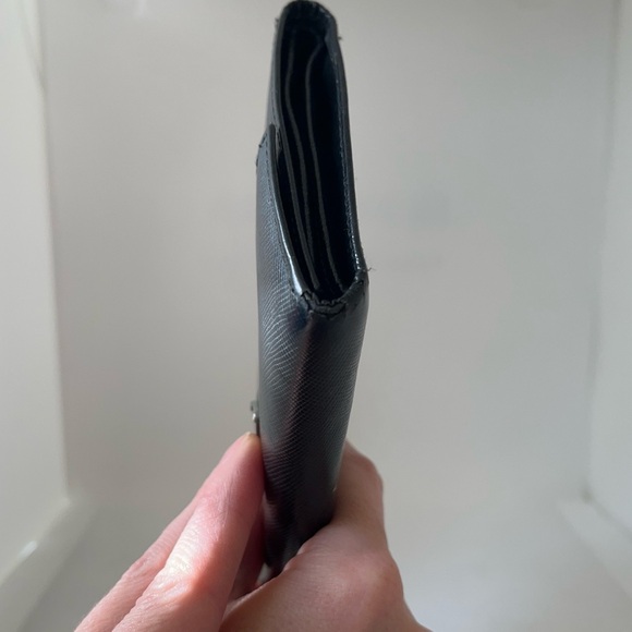 Prada Saffiano Leather Trifold Wallet - Picture 8 of 11